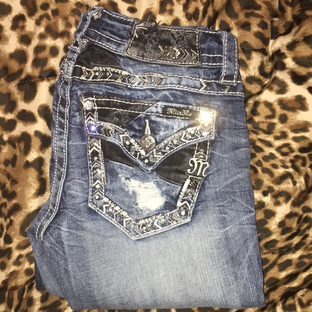 Miss Me straight leg jeans